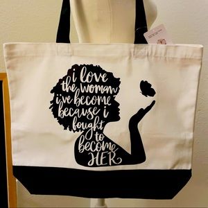Graphic Canvas Tote Bag 12 oz